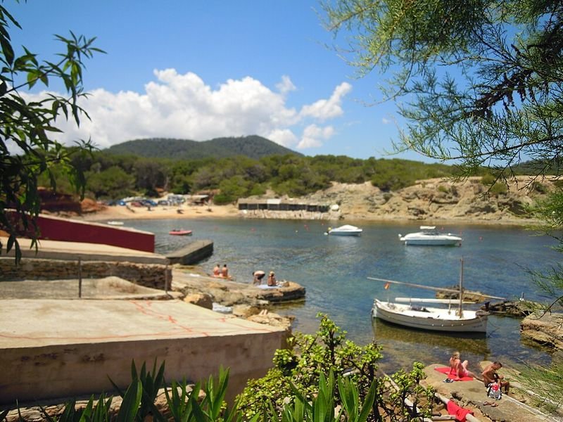 Playa Cala Boix en Santa Eulalia del Río