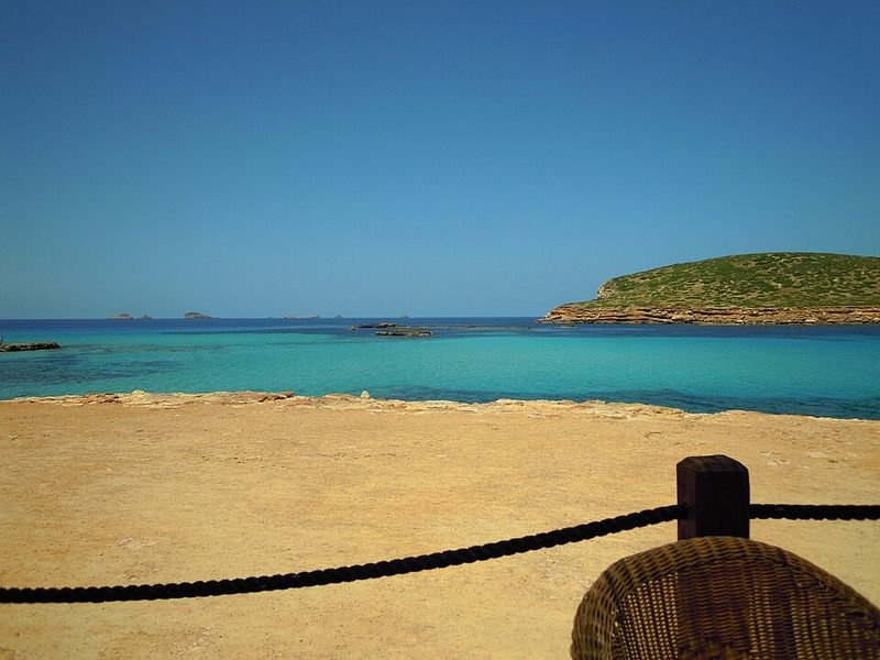 Playa Cala Conta en Sant Josep de sa Talaia