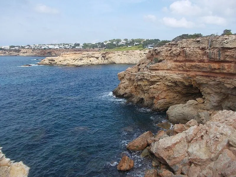 Playa Cala Corral en Sant Josep de sa Talaia, Islas Baleares — foto 2 de 5