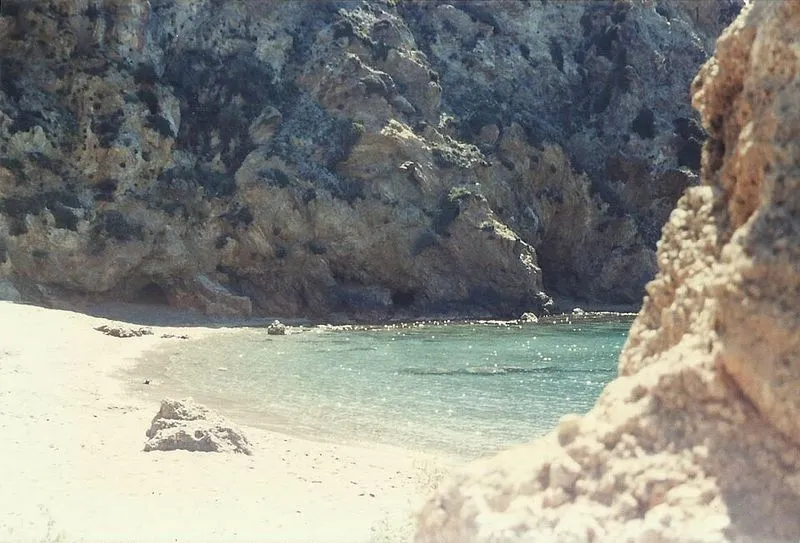 Playa Cala Cortina en Cartagena, Murcia — foto 4 de 8