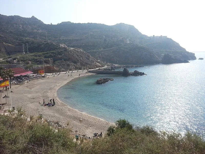 Playa Cala Cortina en Cartagena, Murcia — foto 3 de 8