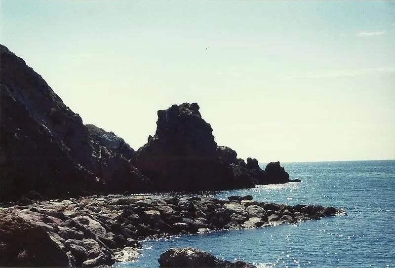 Playa Cala Cortina en Cartagena, Murcia — foto 6 de 8
