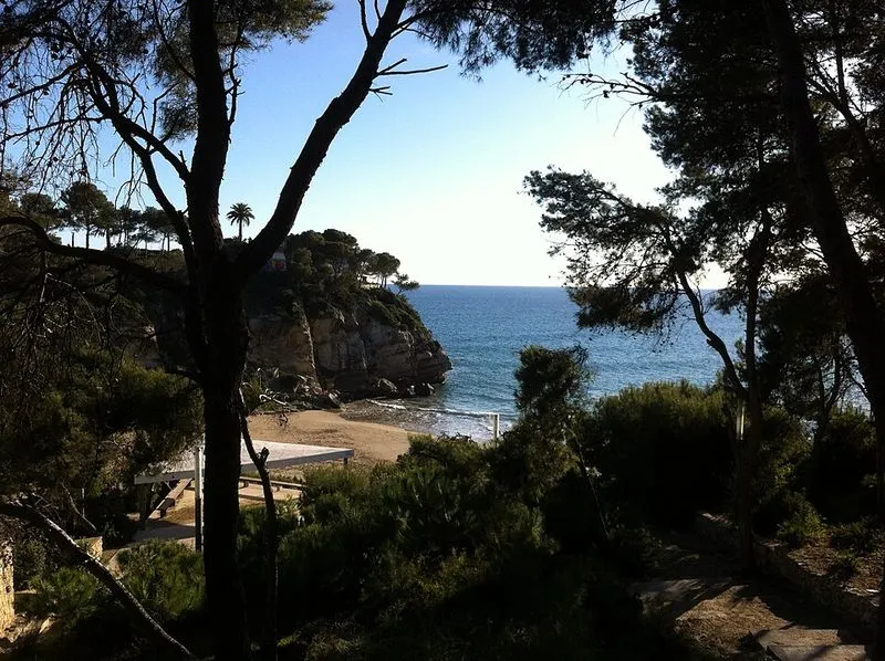 Playa Cala Crancs en Salou, Tarragona — foto 4 de 5