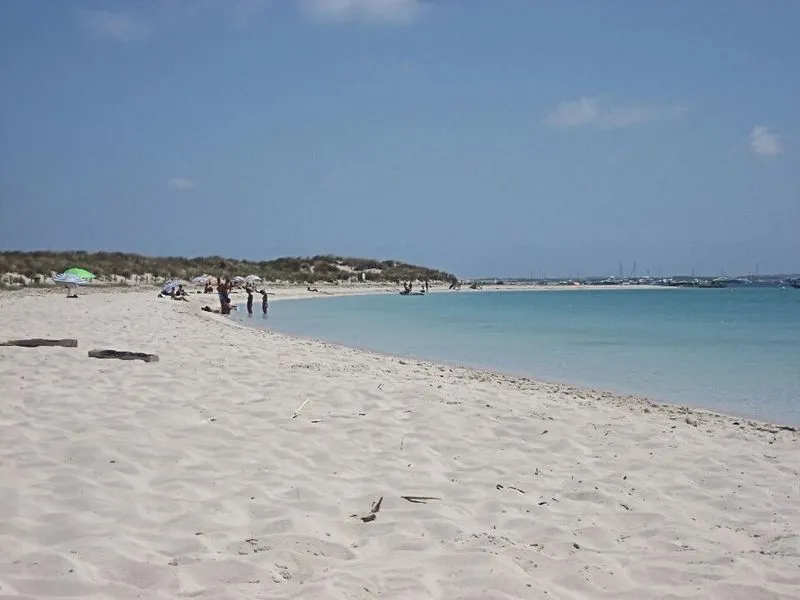 Cala de Bosch en Formentera