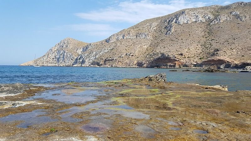 Playa Cala de Canalicas en Águilas