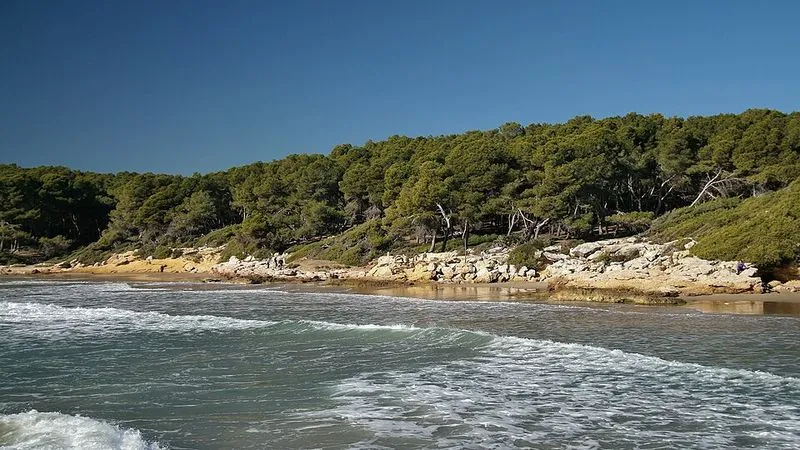 Cala de la Roca Plana en Vinaròs