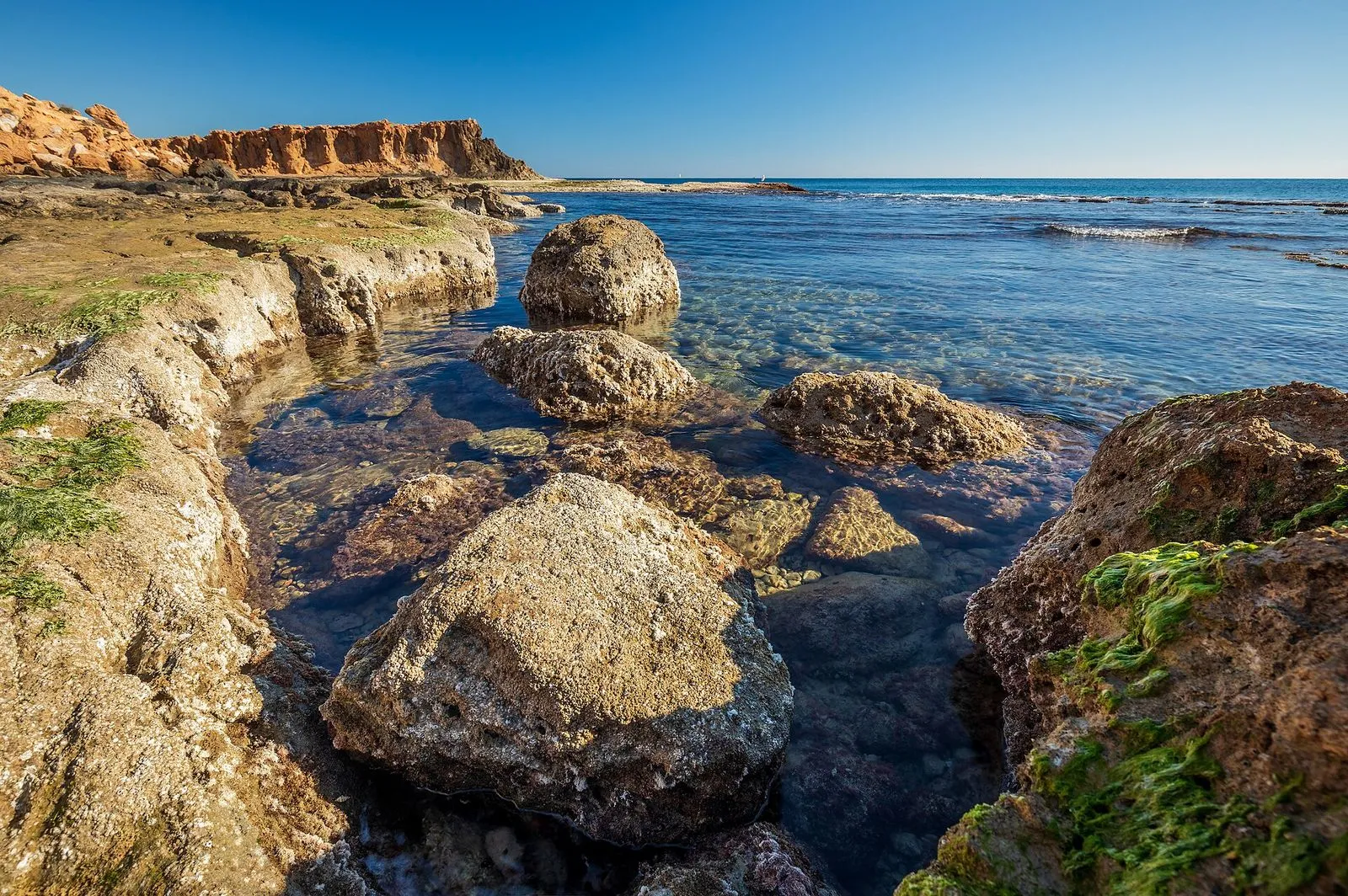 Cala de La Zorra en Torrevieja