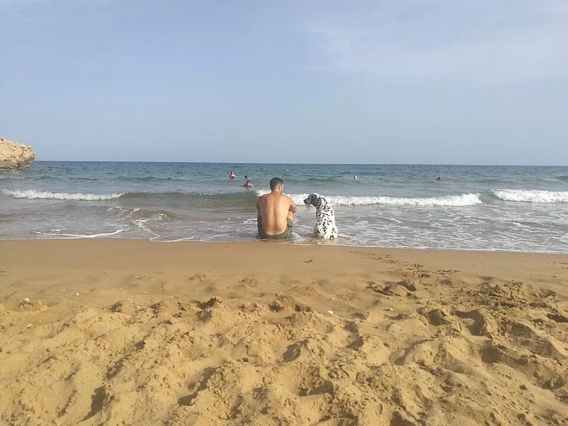 Cala de los Dentones en Cartagena