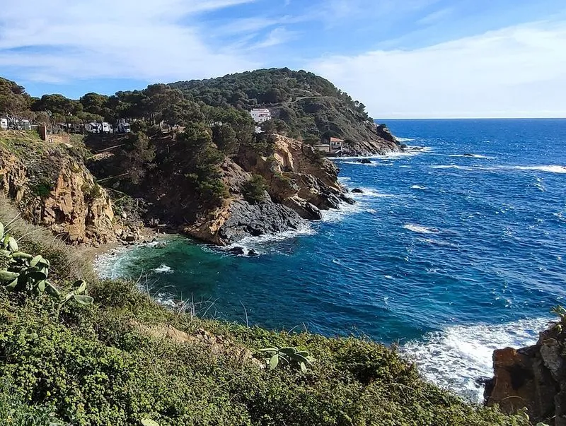 Playa Cala de Morro del Vedell en Palamós, Gerona — foto 3 de 4