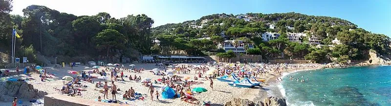 Cala de Sant Francesc en Blanes, Gerona — foto 9 de 10