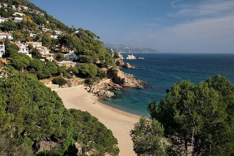 Cala de Sant Francesc en Blanes