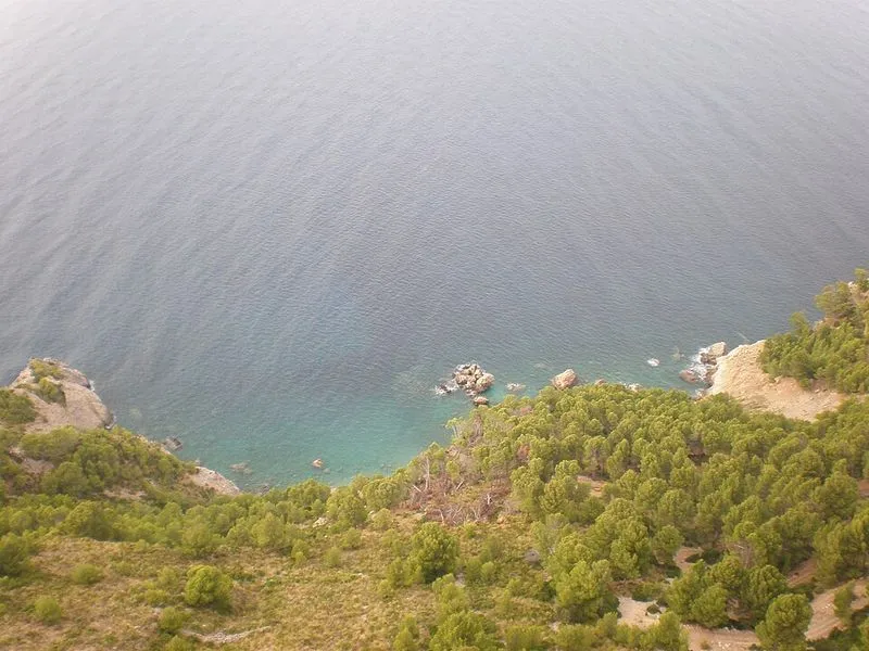 Cala de son Pruaga en Estellencs, Islas Baleares — foto 2 de 3