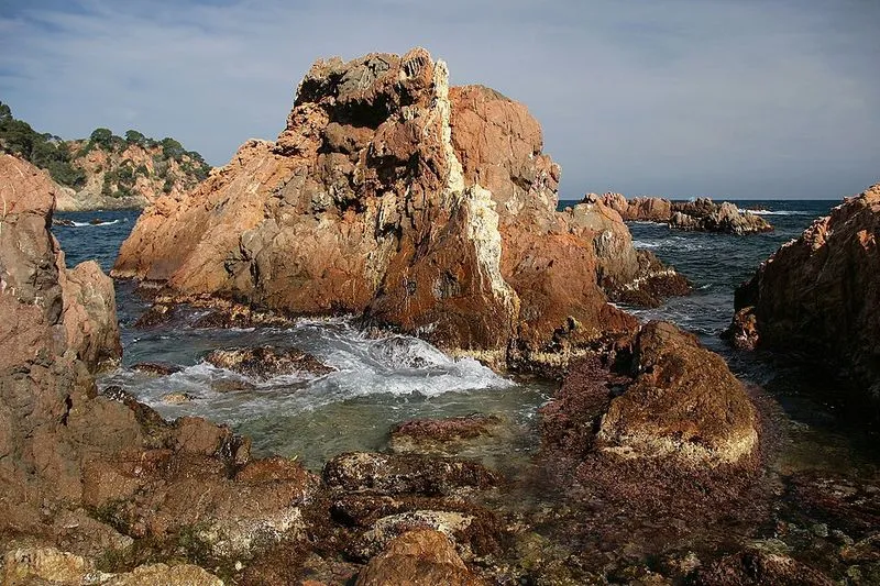 Cala del Crit en Mont-ras