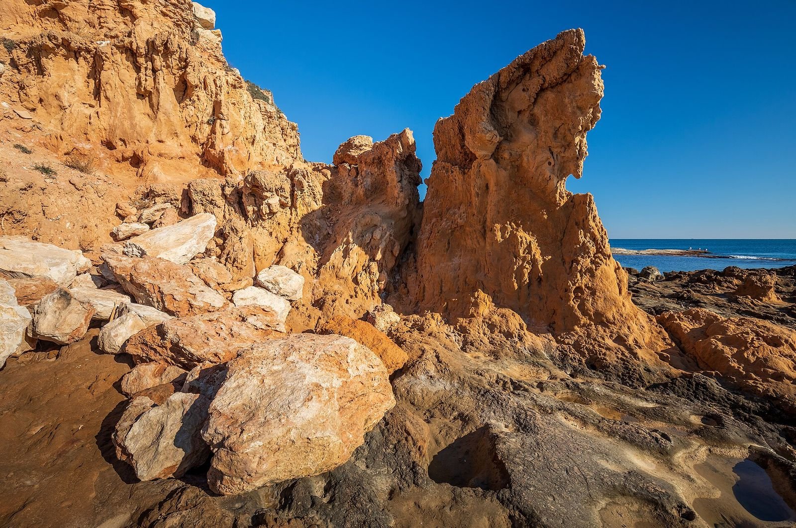 Cala del Mojón en Torrevieja, Alicante
