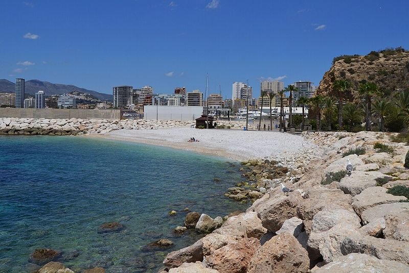 Playa Cala del Penyal en Calp