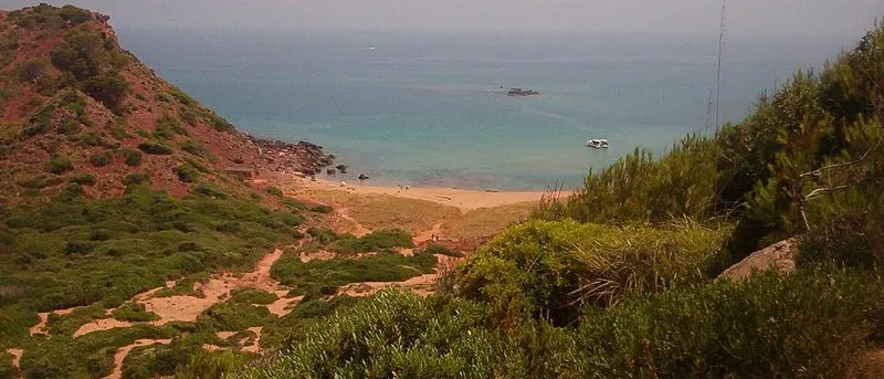 Cala del Pilar en Ciutadella de Menorca