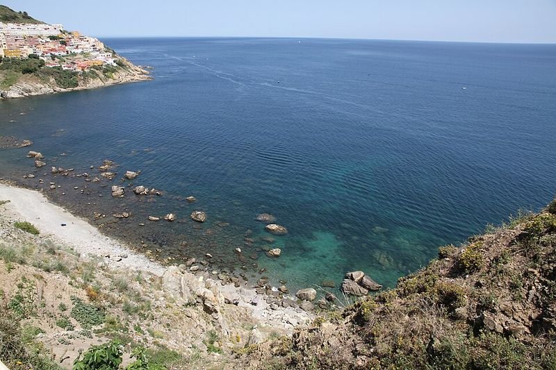 Playa Cala del Sarchal en Ceuta