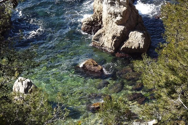 Cala dels Frares en Lloret de Mar, Gerona — foto 6 de 10