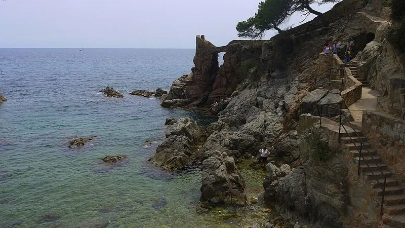 Cala dels Frares en Lloret de Mar, Gerona — foto 8 de 10