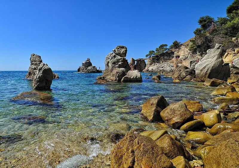 Cala dels Frares en Lloret de Mar, Gerona — foto 5 de 10