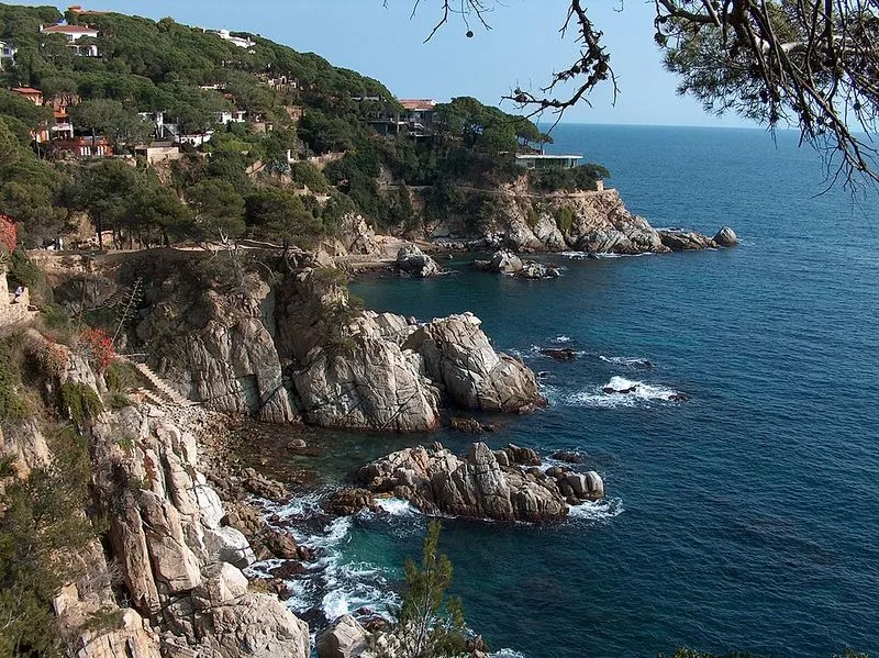 Cala dels Frares en Lloret de Mar, Gerona — foto 7 de 10