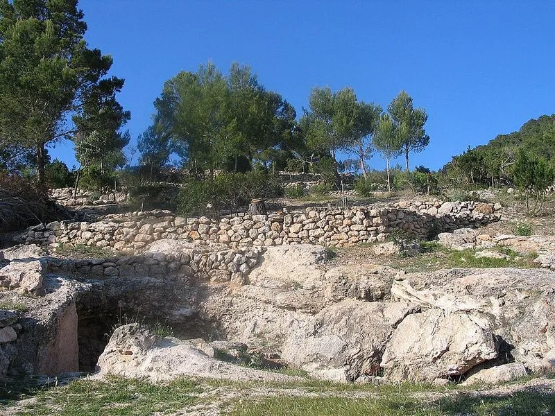 Playa Cala D'Hort en Sant Josep de sa Talaia, Islas Baleares — foto 9 de 10