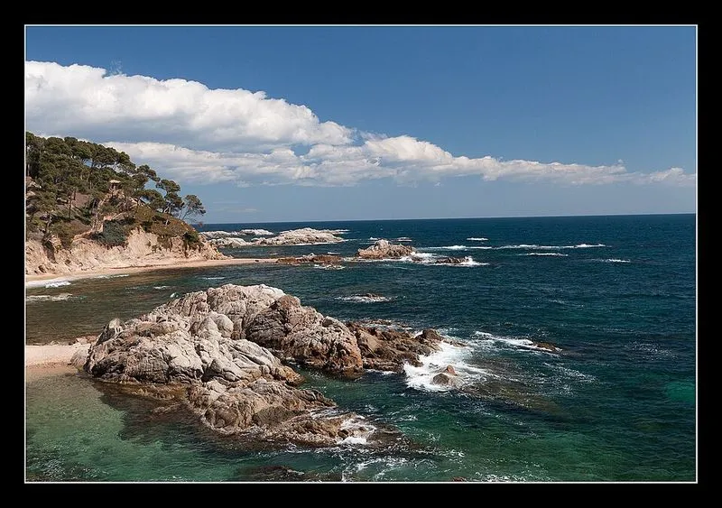 Playa Cala Estreta en Palamós, Gerona — foto 9 de 9