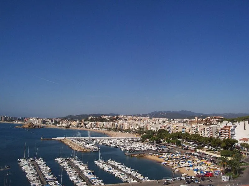 Playa Cala Forcanera en Blanes, Gerona — foto 6 de 7