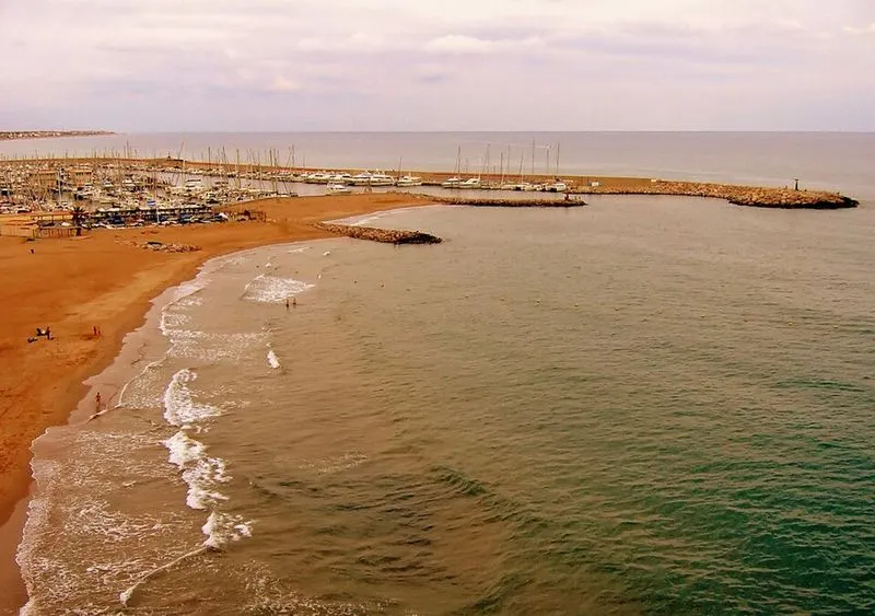 Cala Ginesta en Sitges