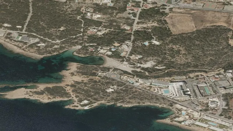 Cala Gració en Sant Antoni de Portmany