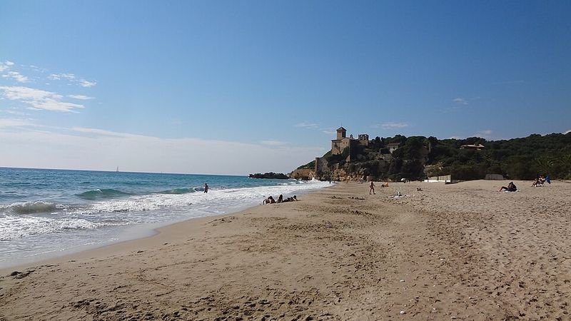 Playa Cala Jovera en Tarragona