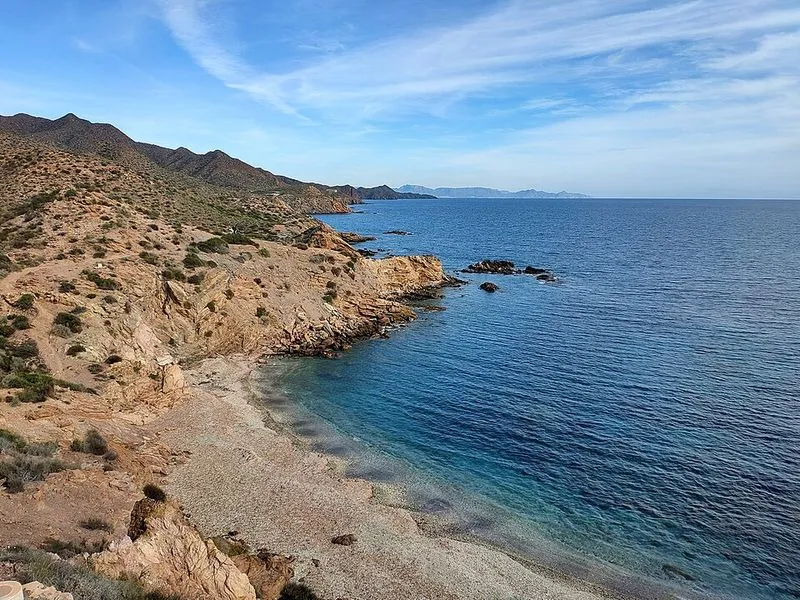 Playa Cala Junquera en Lorca, Murcia — foto 3 de 3