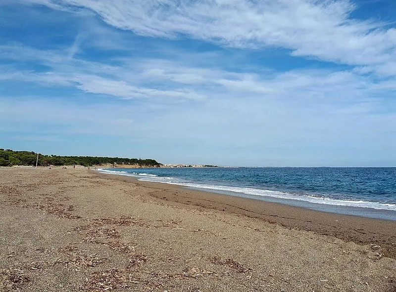 Playa Cala Justell en Vandellòs i l'Hospitalet de l'Infant, Tarragona — foto 2 de 3