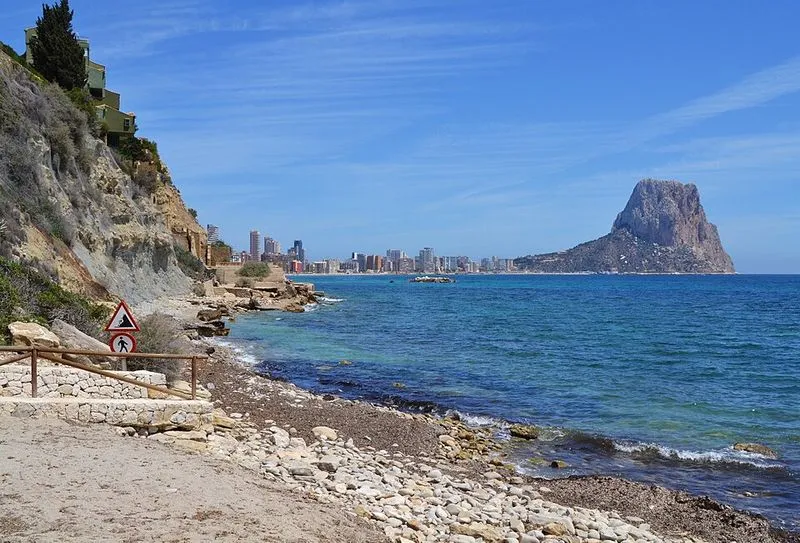 Playa Cala La Manzanera en Calp, Alicante — foto 7 de 7