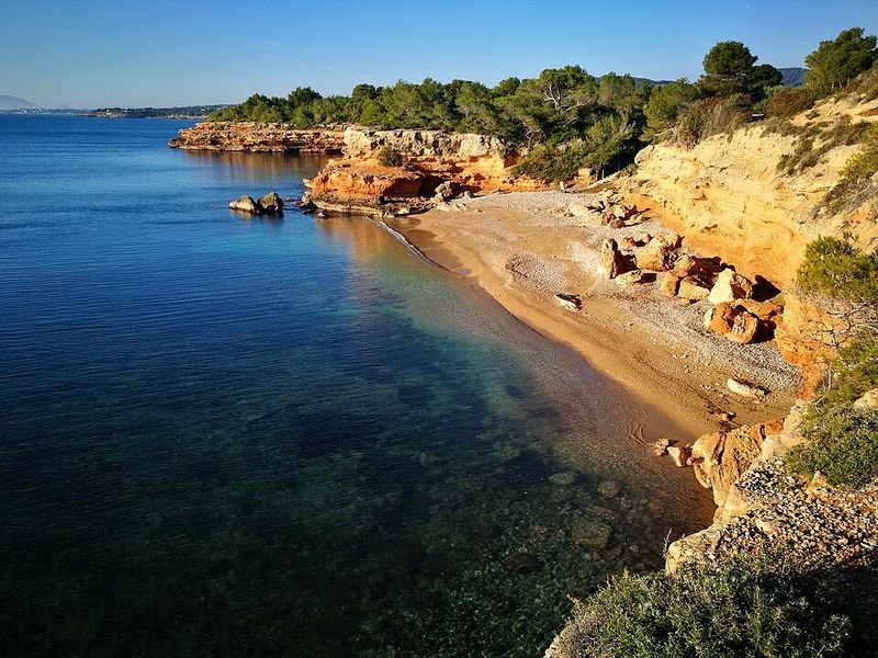 Playa Cala Leña en L'Ametlla de Mar