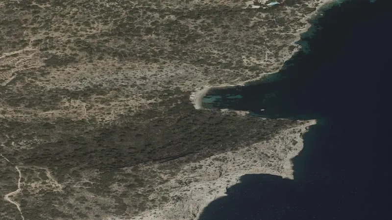 Cala Llentrisca en Sant Josep de sa Talaia