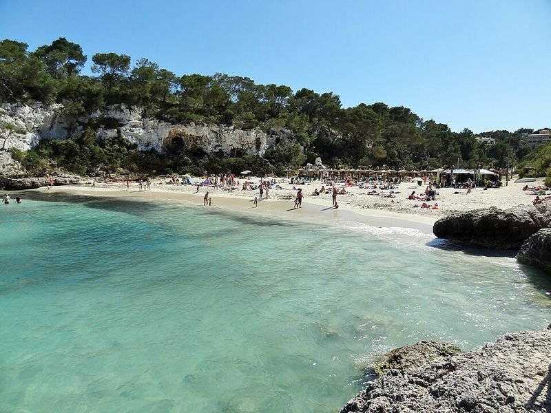 Playa Cala Llombards en Santanyí