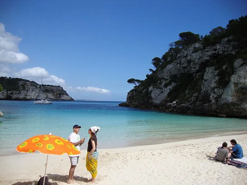 Cala Macarelleta en Ciutadella de Menorca, Islas Baleares — foto 8 de 10