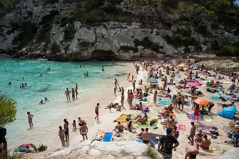 Cala Macarelleta en Ciutadella de Menorca, Islas Baleares — foto 3 de 10