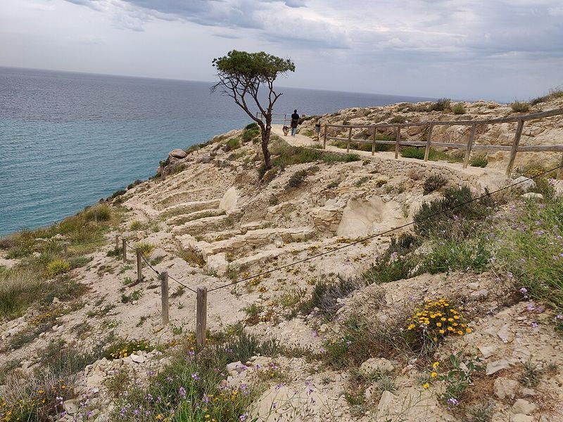 Playa Cala Mallaeta en Villajoyosa/La Vila Joiosa