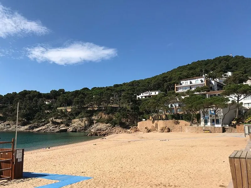 Playa Cala Marquesa en Palafrugell, Gerona — foto 4 de 5