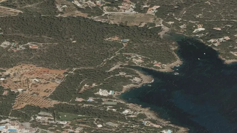 Cala Mastella en Santa Eulalia del Río