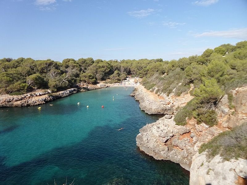 Playa Cala Mitjana en Artà