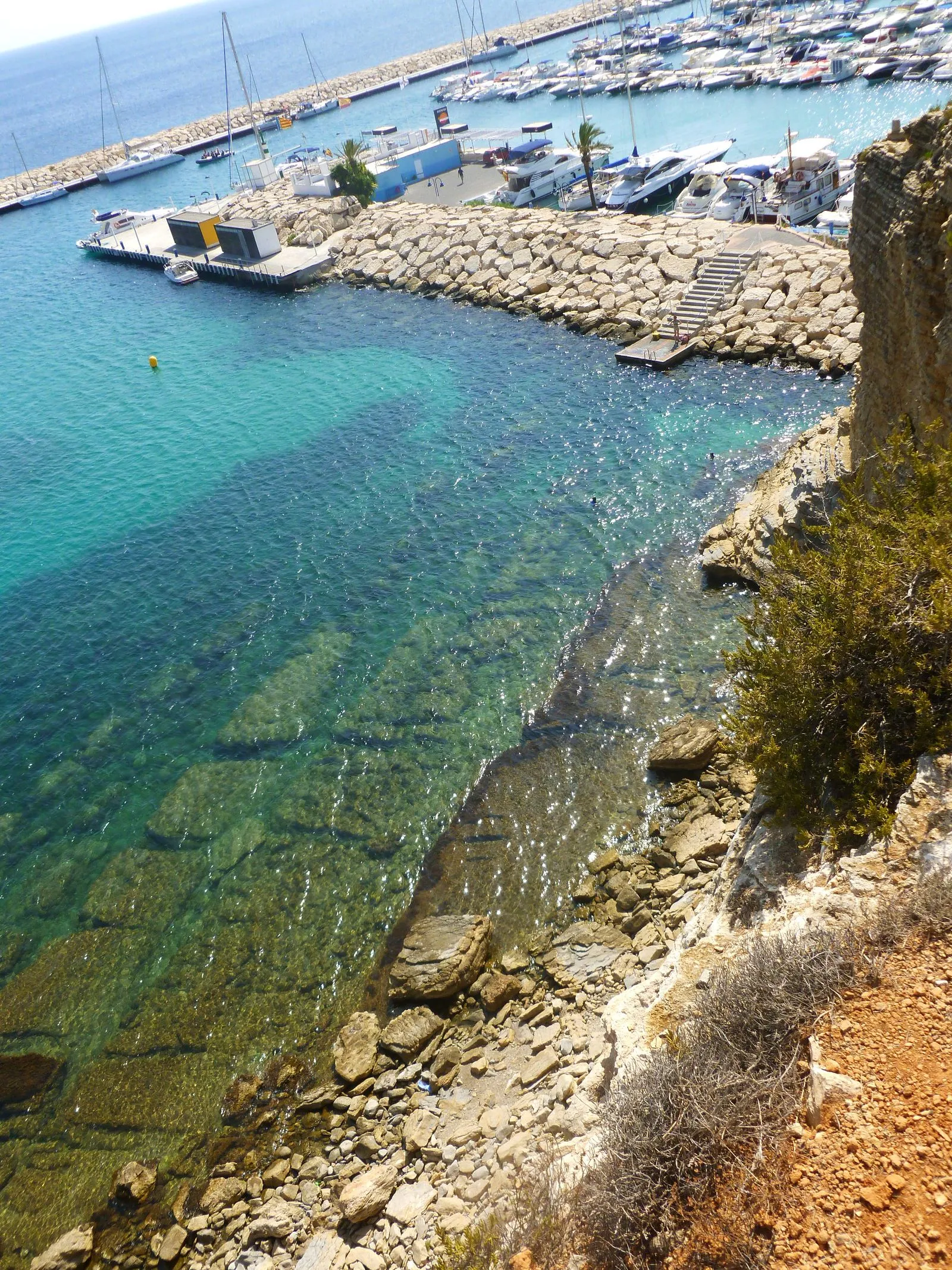 Cala Portitxol en Teulada