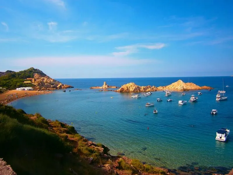 Cala Pregonda en Es Mercadal