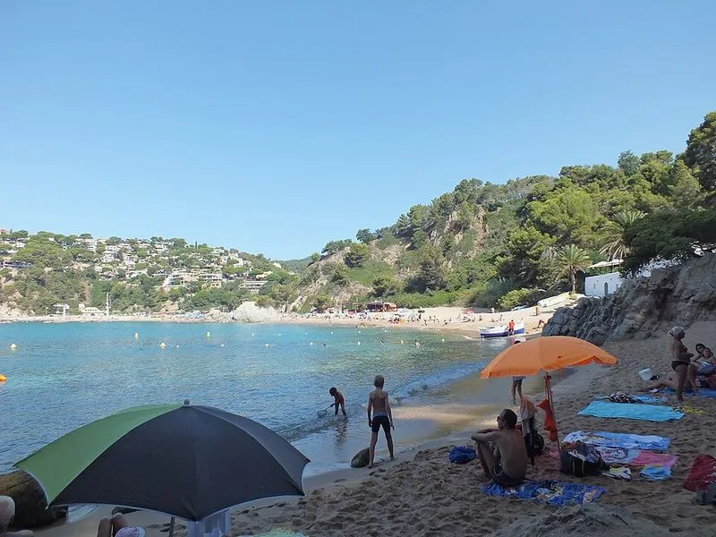 Cala Rajols en Lloret de Mar, Gerona — foto 8 de 9