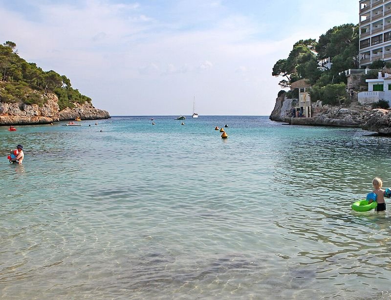 Playa Cala Santanyi en Santanyí