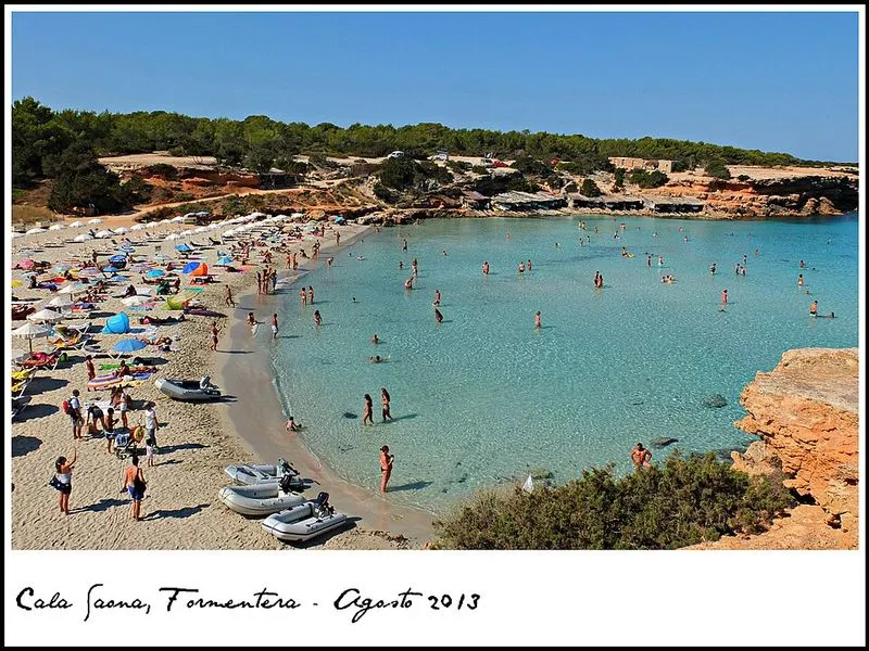 Cala Saona en Formentera, Islas Baleares — foto 9 de 9
