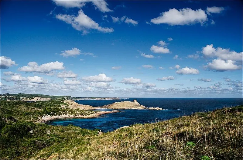 Cala Tamarells en Maó