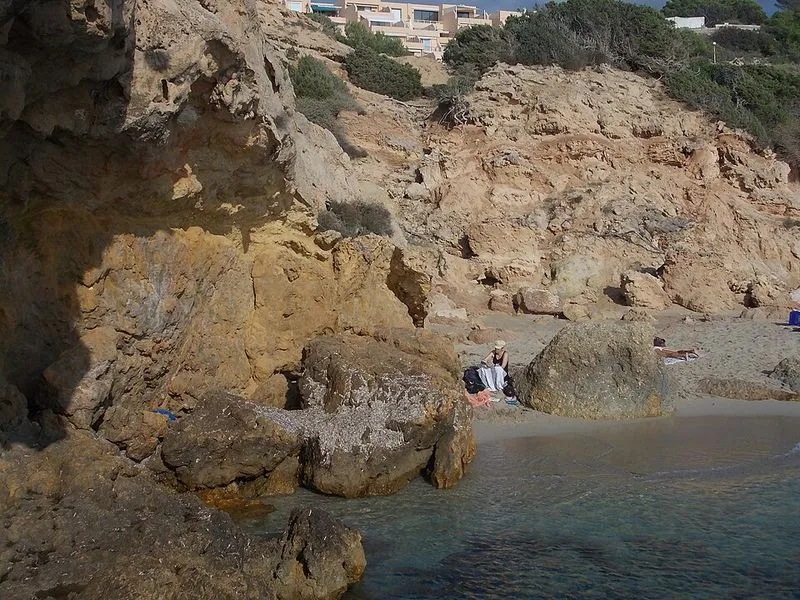 Playa Cala Tarida en Sant Josep de sa Talaia, Islas Baleares — foto 8 de 10